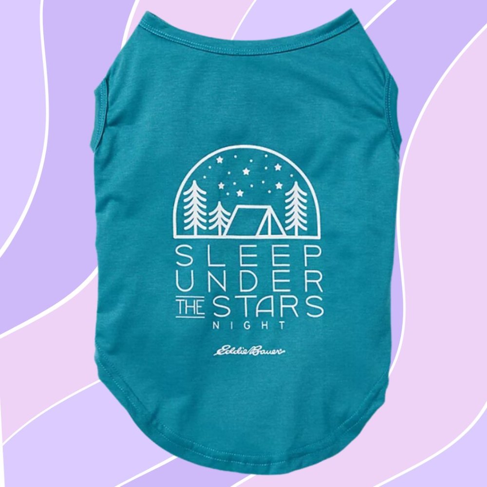 Dog Tank Top "Sleep Under The Stars" Pet T-Shirt Size XL